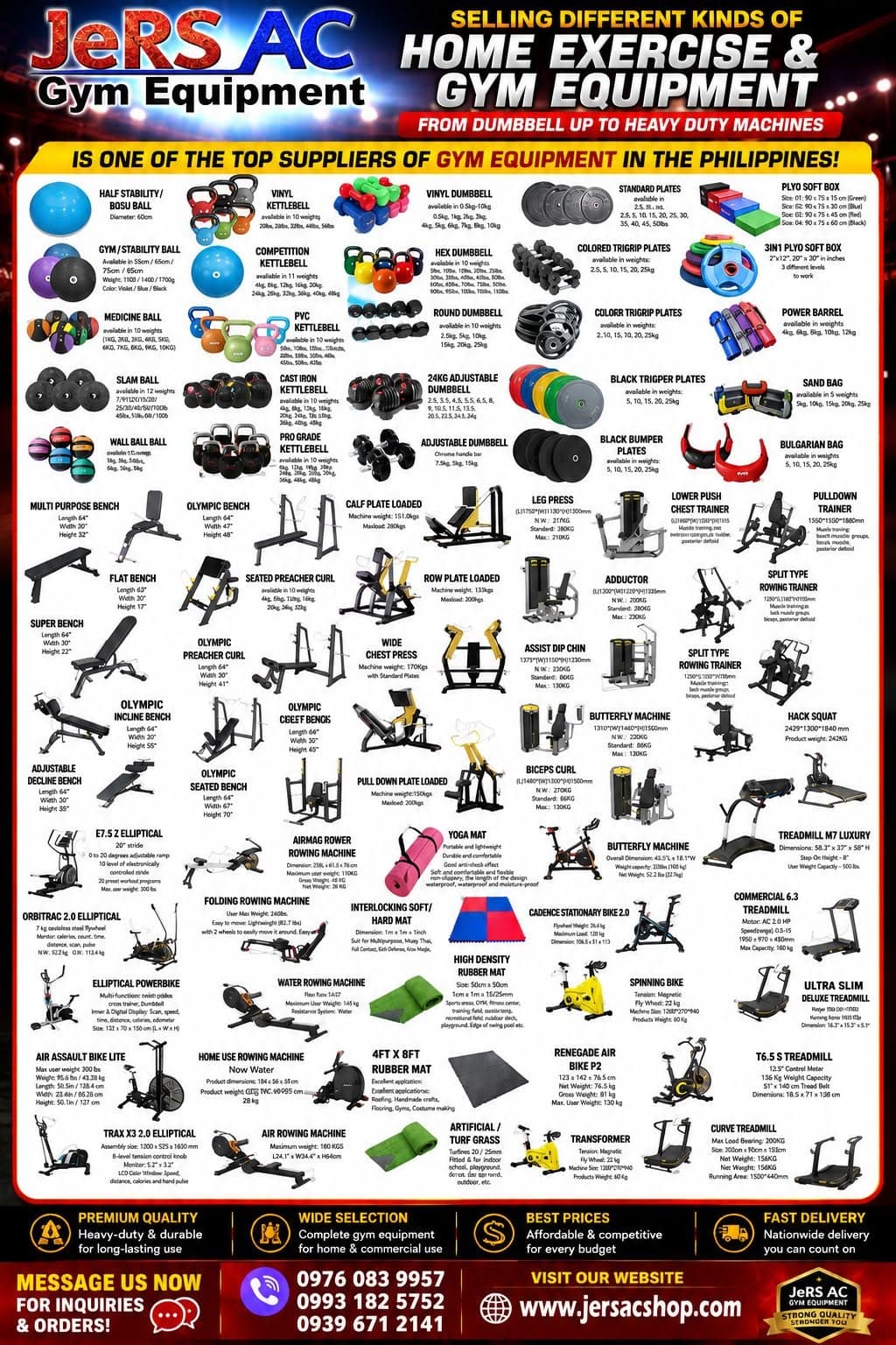 JeRS AC gym equipment product 15