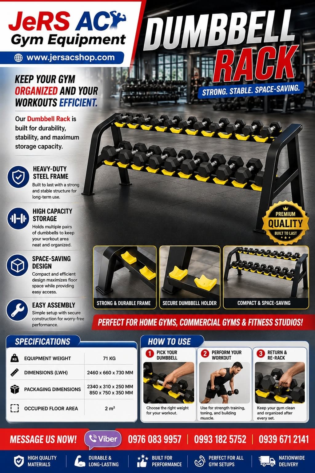 JeRS AC gym equipment product 2