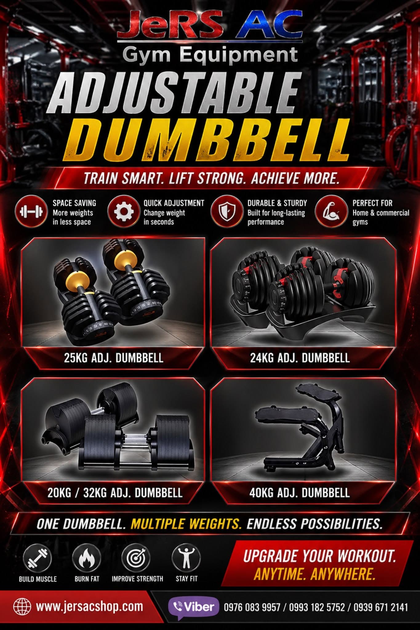 JeRS AC gym equipment product 24