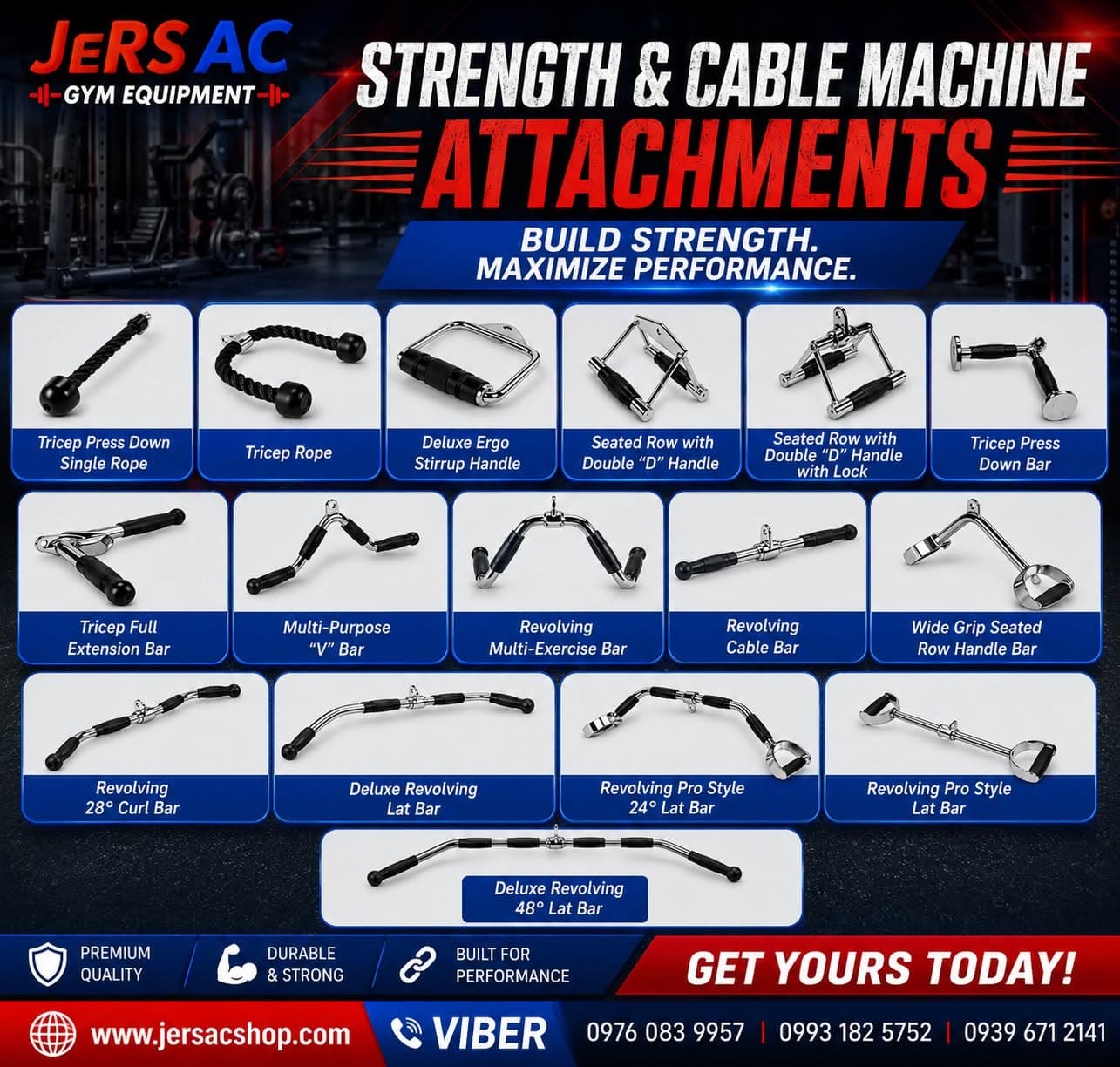 JeRS AC gym equipment product 5