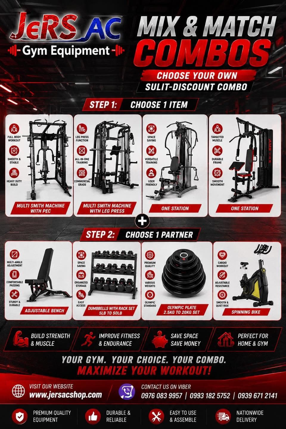JeRS AC gym equipment product 6