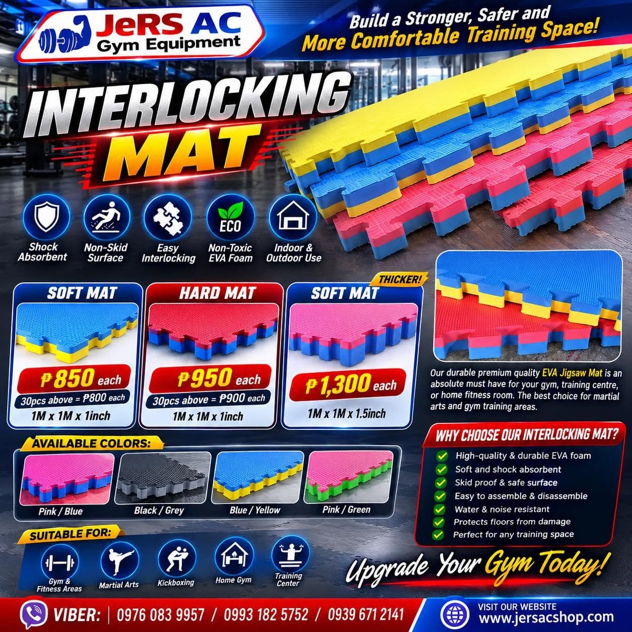 JeRS AC gym equipment product 9
