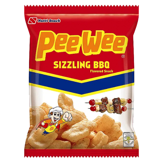 Picture of Peewee Sizzling Barbecue Snack 25g