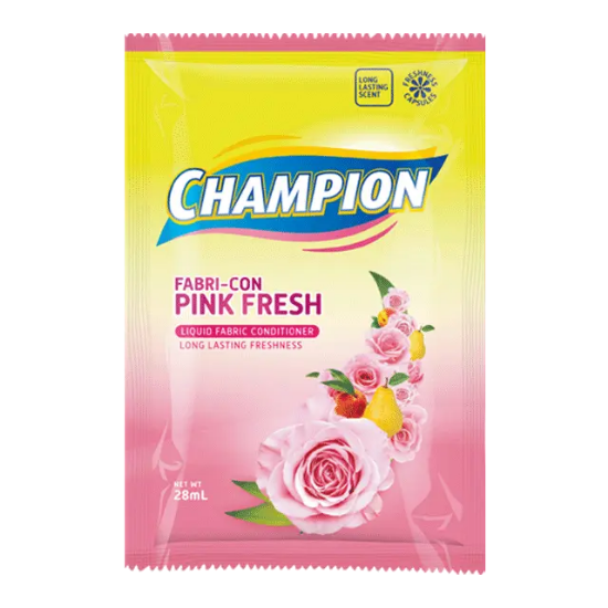 Picture of Champion Liquid Fabric Conditioner Pink Fresh 28mL