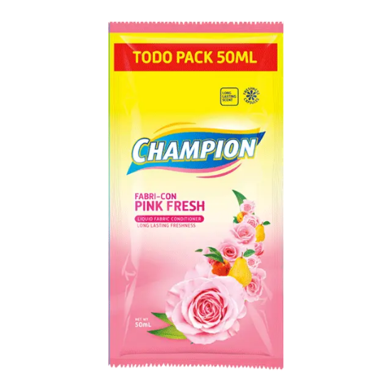 Picture of Champion Liquid Fabric Conditioner Pink Fresh 50mL