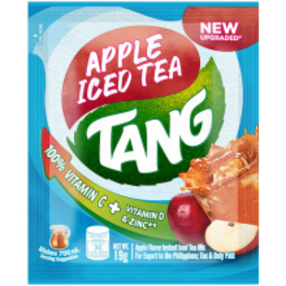 Picture of TANG POWDERED JUICE ICED TEA APPLE 19G