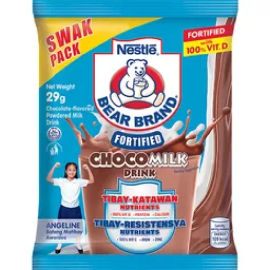 Picture of Bear Brand Powdered Milk Choco 29g