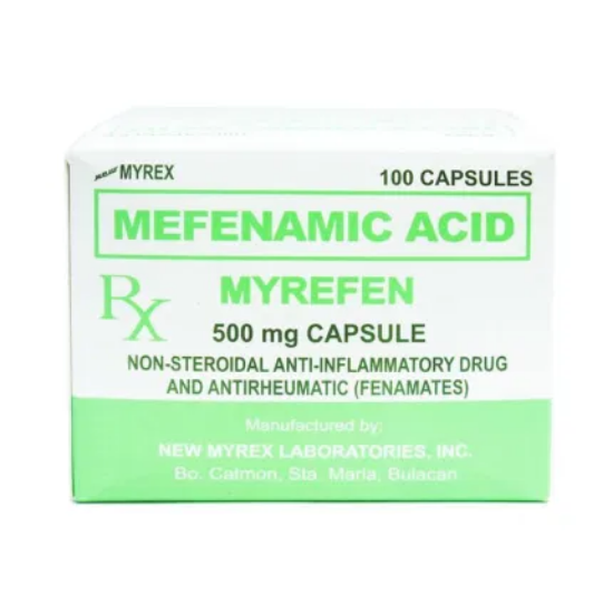Picture of MYREFEN Mefenamic Acid 500mg Capsule 1's